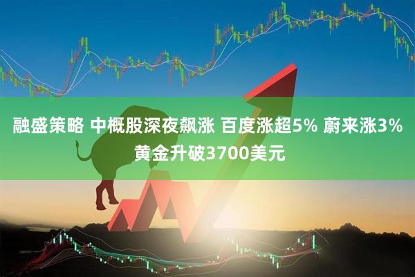 融盛策略 中概股深夜飙涨 百度涨超5% 蔚来涨3% 黄金升破3700美元