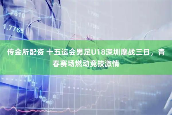传金所配资 十五运会男足U18深圳鏖战三日，青春赛场燃动竞技激情
